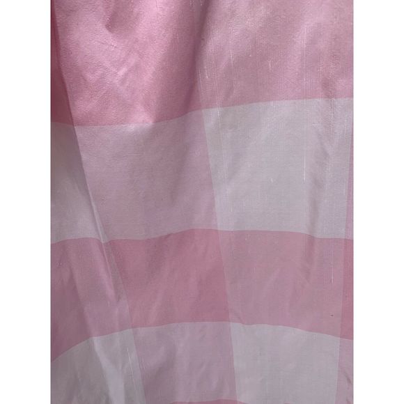 Vintage 1960 Pink Gingham Full Gown Maxi Skirt - Picture 5 of 12